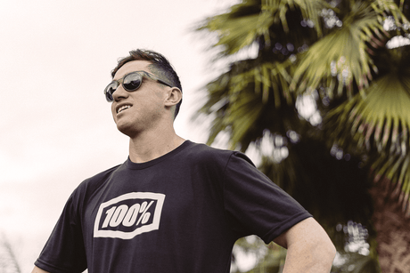 100% Icon T-Shirt - Black - Medium - Electrek Moto
