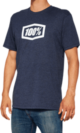 100% Icon T-Shirt - Navy - XL 20000-00048 - Electrek Moto