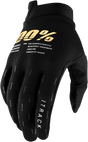 100% iTrack Gloves - Black - 2XL 10008-00009 - Electrek Moto