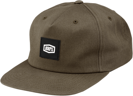100% Lincoln Snapback Hat - Brindle - One Size 20088-399-01 - Electrek Moto