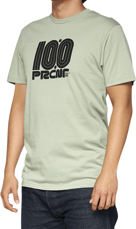 100% Pecten T-Shirt - Slate Green - Large 32144-486-12 - Electrek Moto