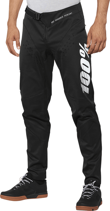 100% R-Core Pants - Black - US 30 40006-00001 - Electrek Moto