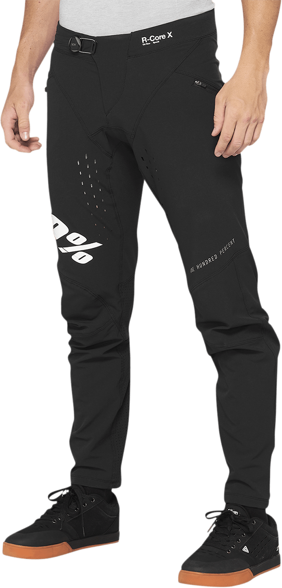 100% R-Core-X Pants - Black - US 36 40001-00004 - Electrek Moto