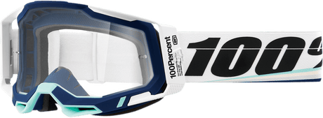 100% Racecraft 2 Goggles - Arsham - Clear 50009-00011 - Electrek Moto
