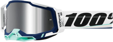 100% Racecraft 2 Goggles - Arsham - Silver Mirror 50010-00011 - Electrek Moto