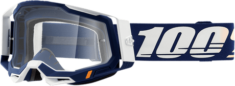 100% Racecraft 2 Goggles - Concordia - Clear 50121-101-07 - Electrek Moto
