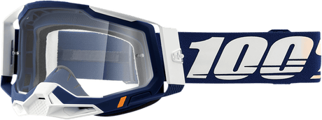 100% Racecraft 2 Goggles - Concordia - Clear 50121-101-07 - Electrek Moto