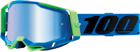 100% Racecraft 2 Goggles - Fremont - Blue Mirror 50121-250-12 - Electrek Moto