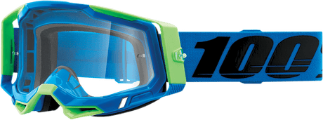 100% Racecraft 2 Goggles - Fremont - Clear 50121-101-12 - Electrek Moto