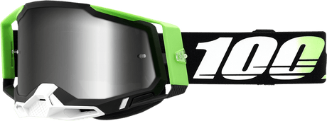 100% Racecraft 2 Goggles - Kalkuta - Silver Mirror 50010-00006 - Electrek Moto