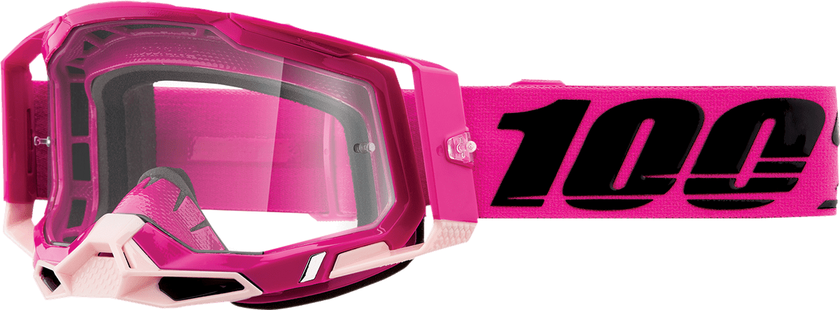 100% Racecraft 2 Goggles - Maho - Clear 50121-101-08 - Electrek Moto