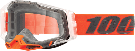 100% Racecraft 2 Goggles - Schrute - Clear 50009-00014 - Electrek Moto