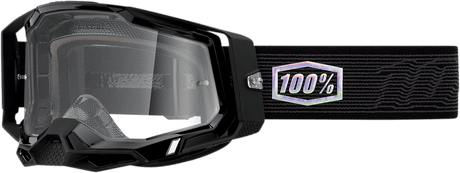 100% Racecraft 2 Goggles - Topo - Clear 50009-00015 - Electrek Moto