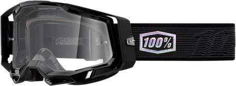 100% Racecraft 2 Goggles - Topo - Clear 50009-00015 - Electrek Moto