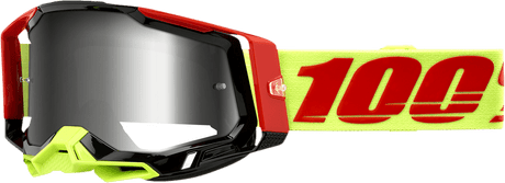 100% Racecraft 2 Goggles - Wiz - Flash Silver 50010-00010 - Electrek Moto