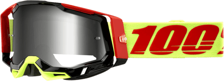 100% Racecraft 2 Goggles - Wiz - Flash Silver 50010-00010 - Electrek Moto