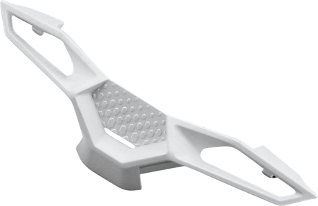 100% Racecraft 2 Nose Guard - White 59117-00002 - Electrek Moto