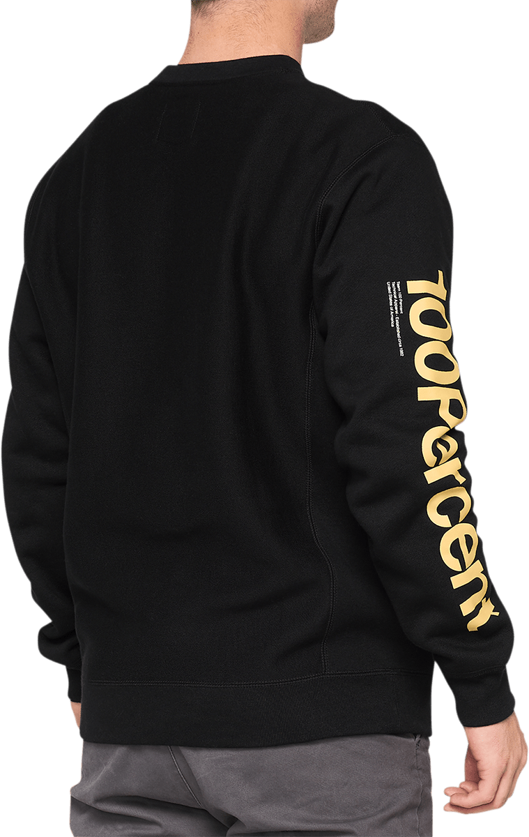 100% Rend Long-Sleeve Fleece - Black - XL 36041-001-13 - Electrek Moto