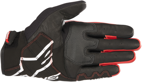 ALPINESTARS Honda SMX-2 Air Carbon V2 Gloves - Black/Red - Large 3567818-13-L