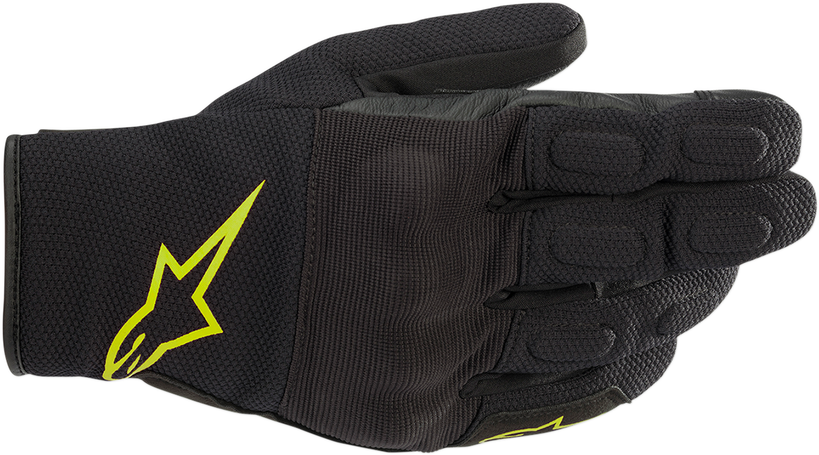 ALPINESTARS S-MAX Drystar? Gloves - Black/Yellow -Medium 3527620-155-M