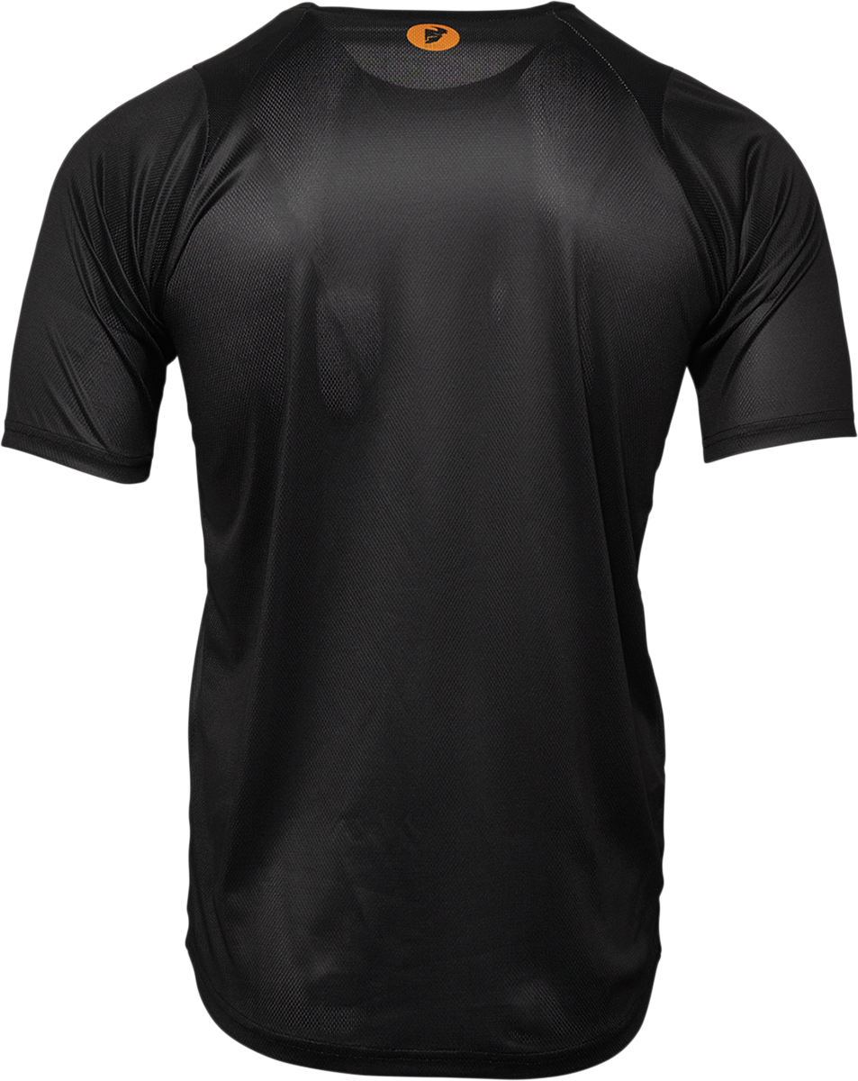 THOR Assist Jersey - Short-Sleeve - Black/Orange  - XS 5120-0044