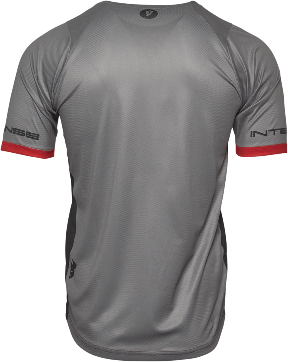 THOR Intense Team Jersey - Short-Sleeve - Black/Gray - Small 5120-0057