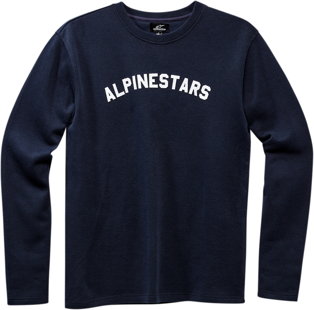 ALPINESTARS Duster Long-Sleeve Premium T-Shirt - Navy - Medium 12307150070M