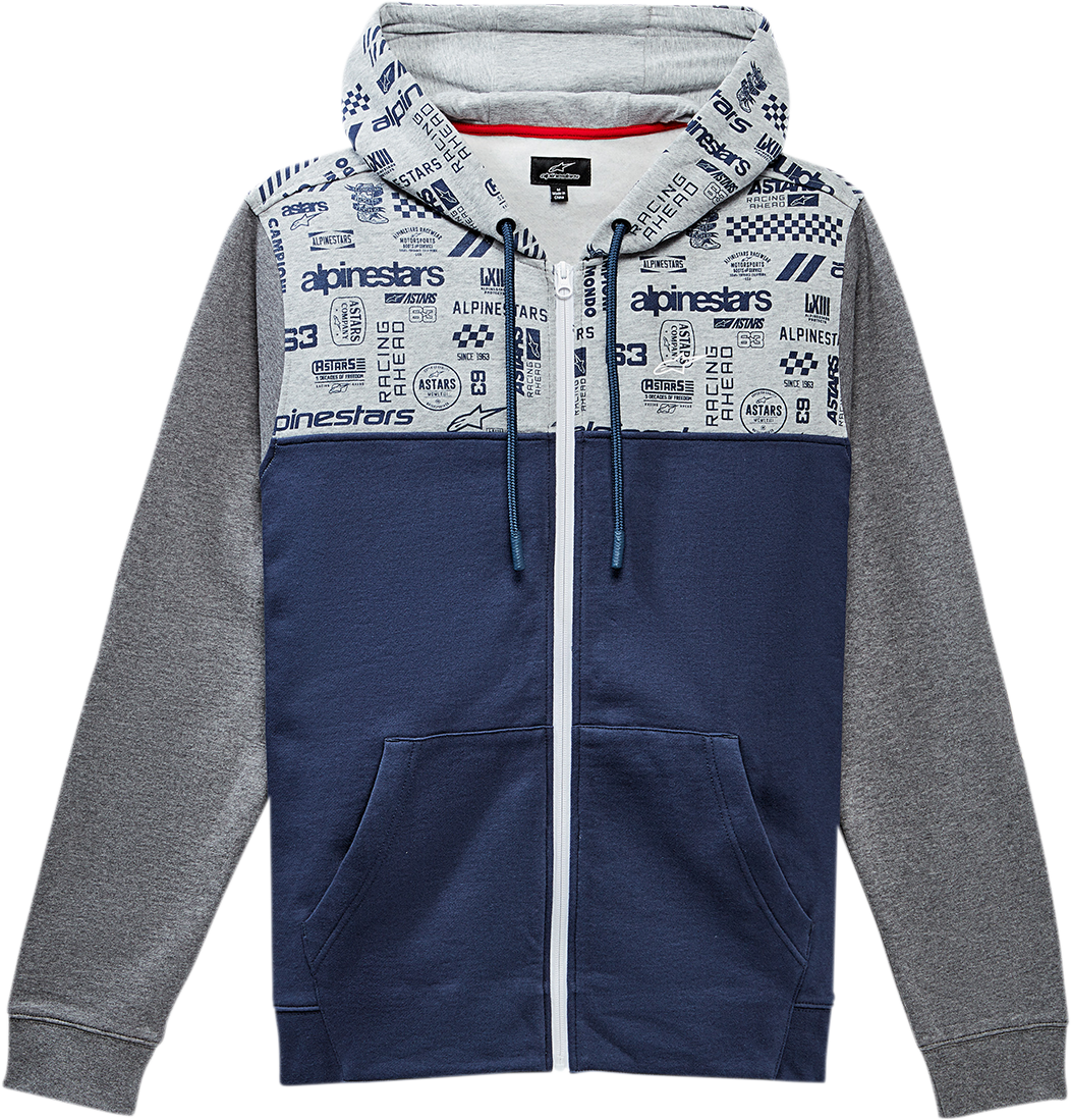ALPINESTARS Perpetuity Hoodie - Navy - 2XL 123053170702X