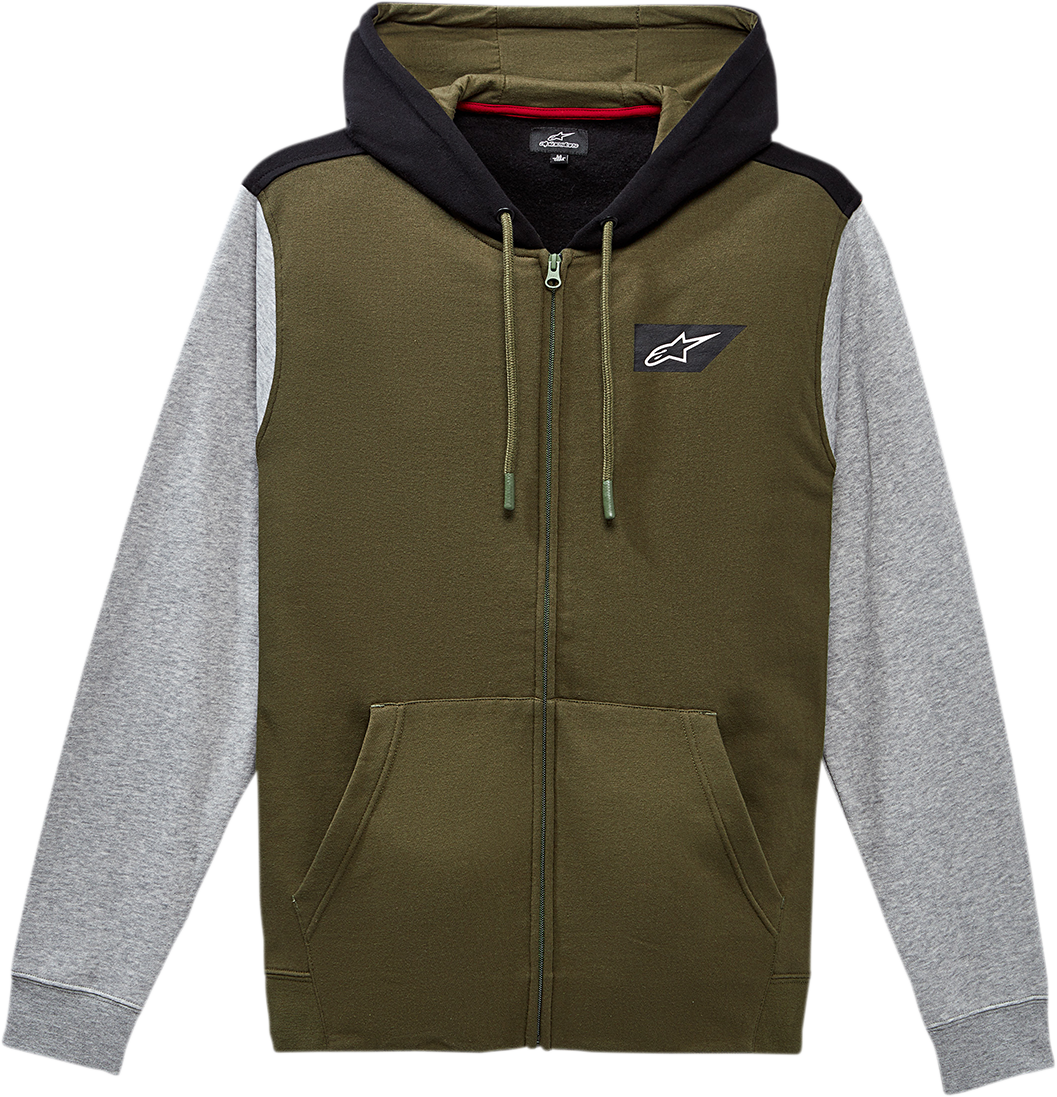 ALPINESTARS Spanner Hoodie - Military Green - Medium 123053180690M