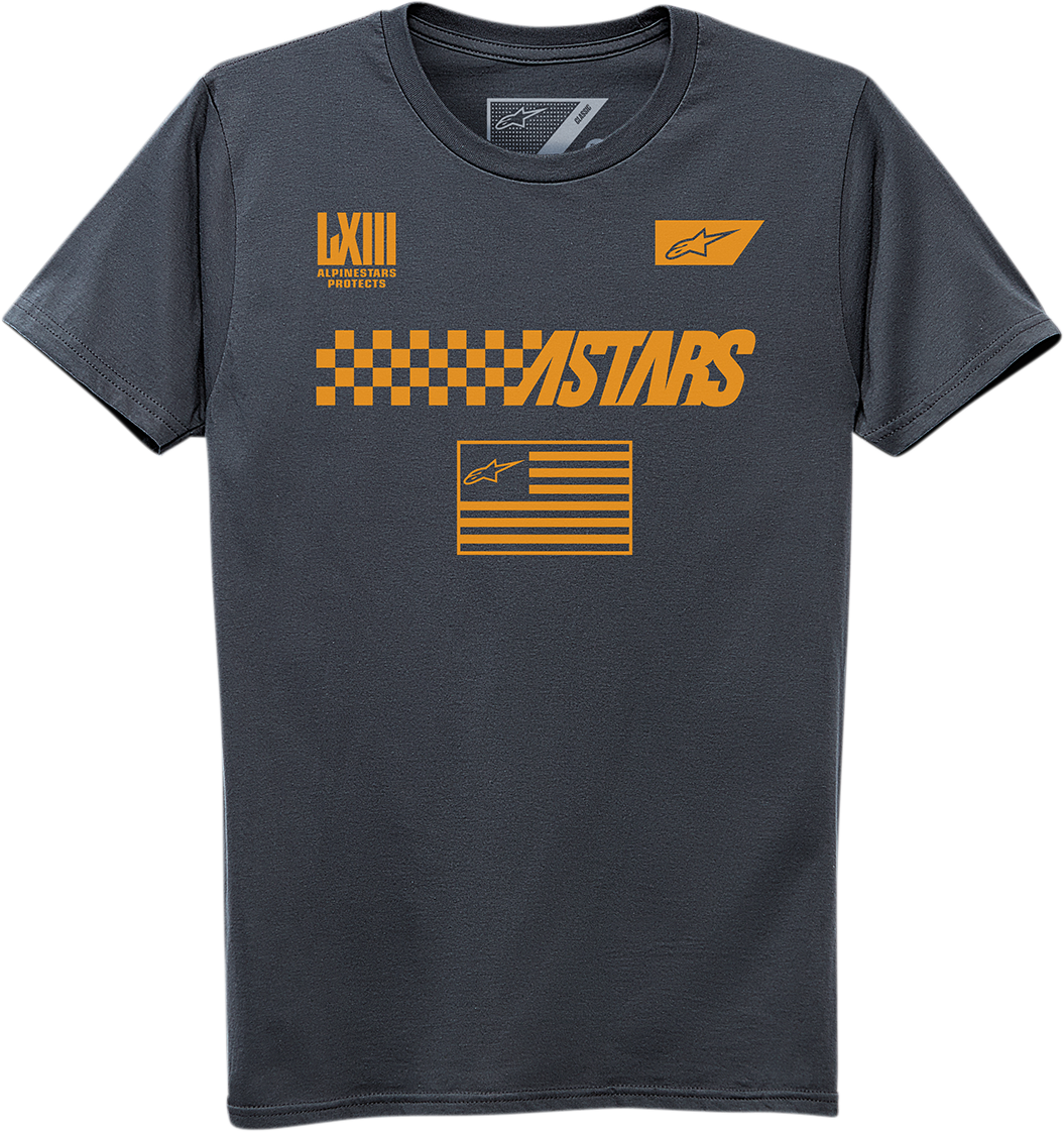 ALPINESTARS Front T-Shirt - Charcoal - XL 12307211118XL