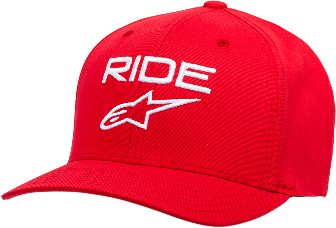 ALPINESTARS Ride 2.0 Hat - Red/White - Large/XL 1019811143020LX