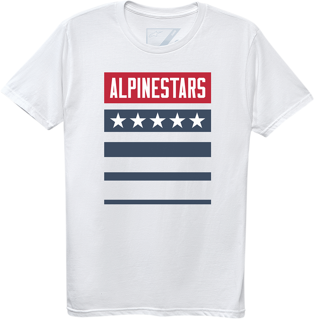 ALPINESTARS National T-Shirt - White - Medium 12307210420M