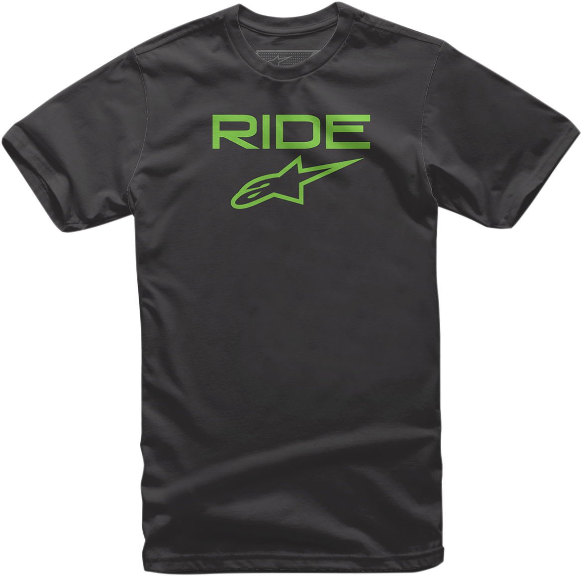 ALPINESTARS Ride 2.0 T-Shirt - Black/Green - 2XL 10387200010602X