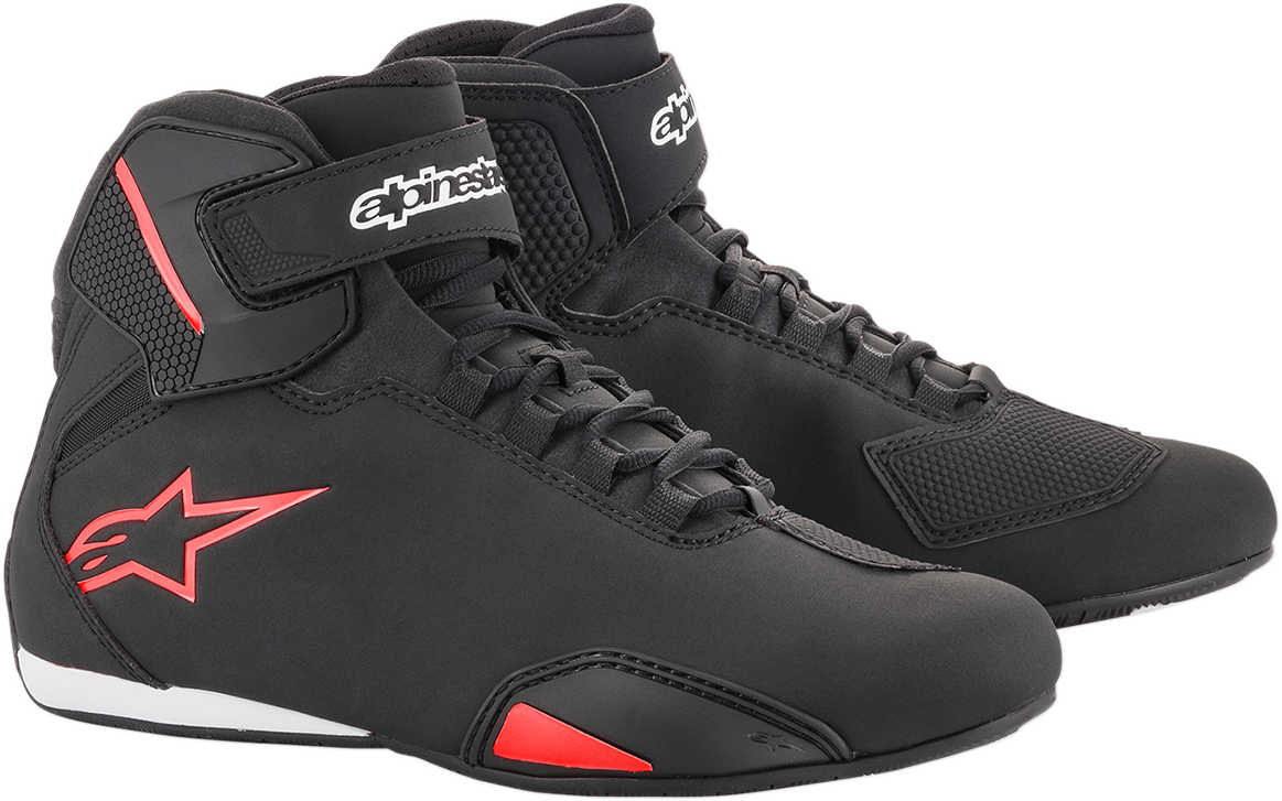 ALPINESTARS Sektor Shoes - Black/Red - US 10.5 2515518-13-10.5