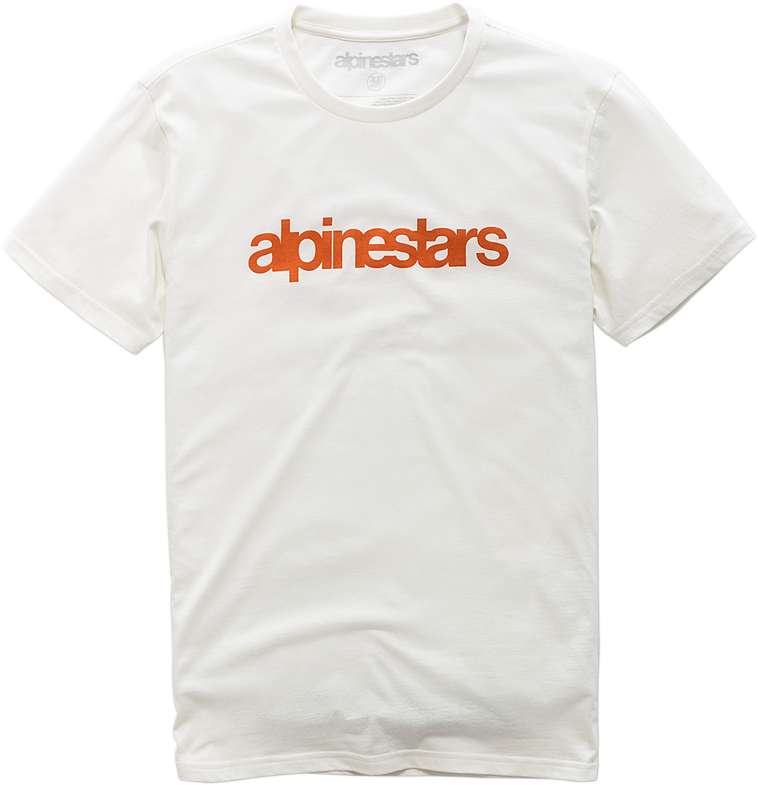 ALPINESTARS Heritage Word T-Shirt - Natural - Medium 121073006224M