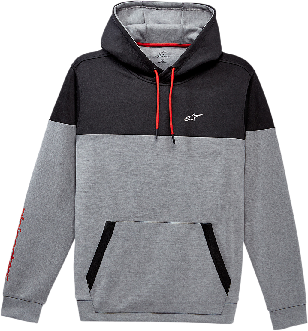 ALPINESTARS Focus Pullover Hoodie - Gray - Large 1230512001026L