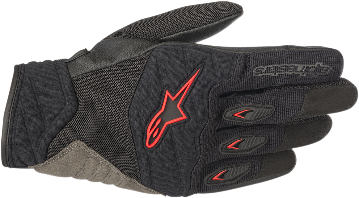 ALPINESTARS Shore Gloves - Black/Red - XL 3566318-13-XL