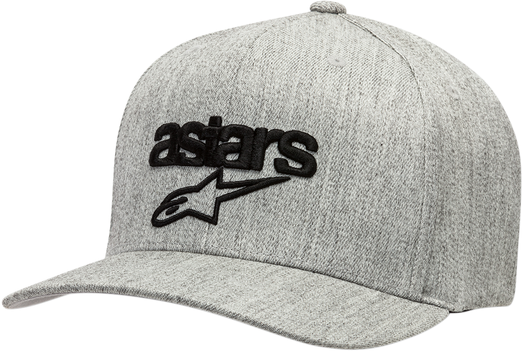 ALPINESTARS Heritage Hat - Gray/Black - Large/XL 1019811121126LX