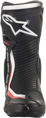 ALPINESTARS SMX+ Boots - Black/White/Red Fluorescent - US 7.5 / EU 41 2221019-1231-41