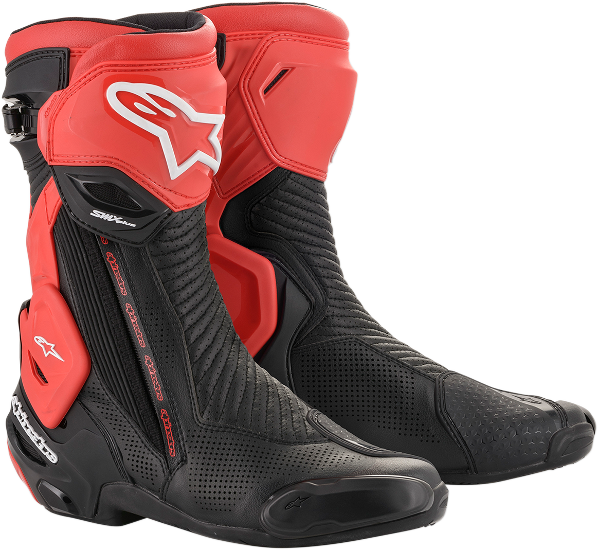 ALPINESTARS SMX+ Vented Boots - Black/Red - US 5 / EU 38 2221119-13-38