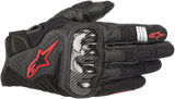 ALPINESTARS SMX-1 Air V2 Gloves - Black/Red - XL 3570518-1030-XL