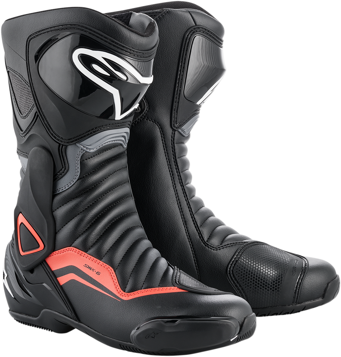 ALPINESTARS SMX-6 v2 Boots - Black/Gray/Red - US 9 / EU 43 2223017-1130-43