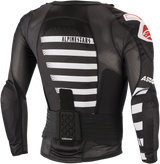 ALPINESTARS Sequence Protection Jacket - Long Sleeve - Black/White/Red - 2XL 6505619-123-XXL