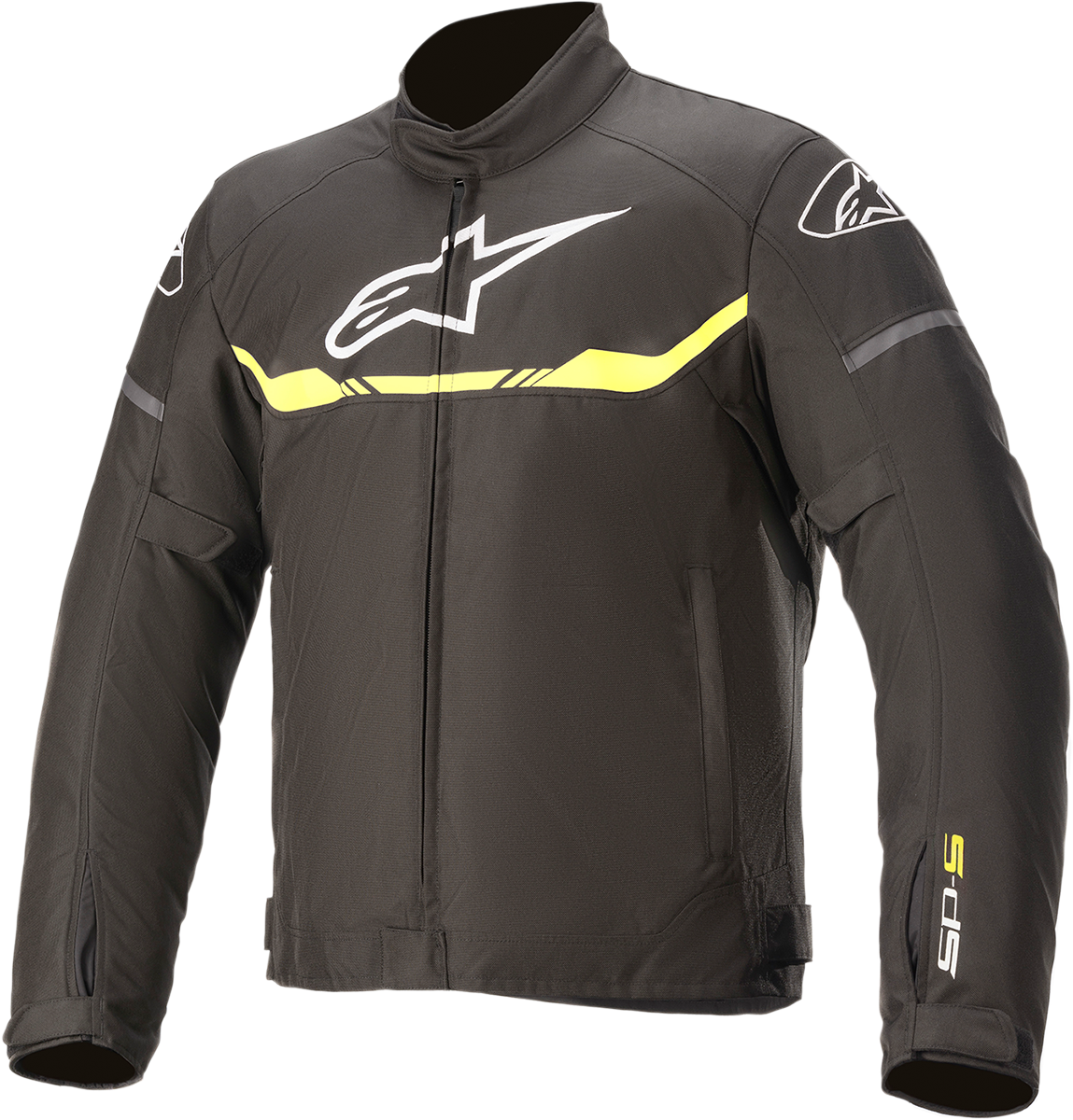 ALPINESTARS T-SP S Waterproof Jacket - Black/Yellow - Small 3200120-155-S