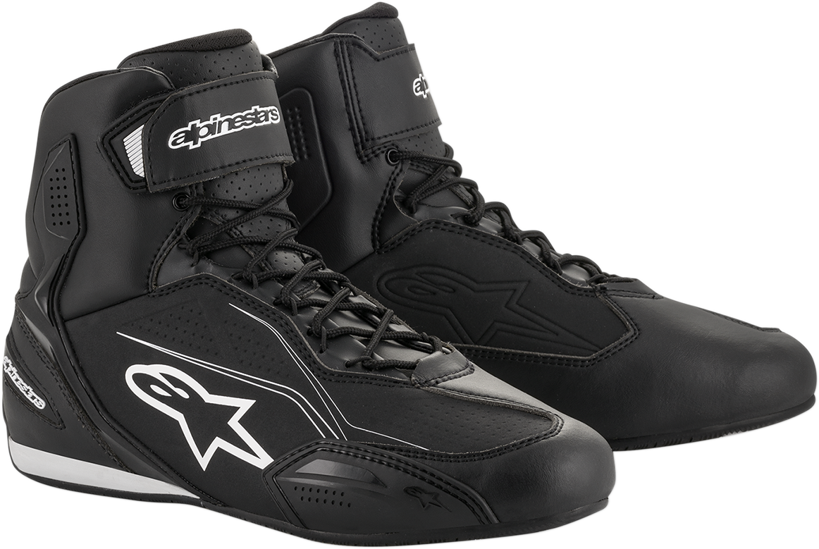 ALPINESTARS Faster-3 Shoes - Black/White - US 10.5 2510219-10-10.5