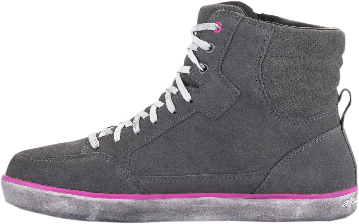 ALPINESTARS J-6 Waterproof Women's Shoes - Gray/Pink - US 11.5 2542220909511.5