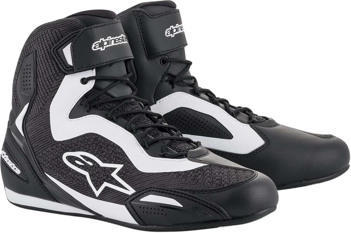 ALPINESTARS Faster-3 Rideknit Shoes - Black/White - US 7 2510319-12-7