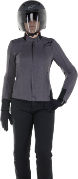 ALPINESTARS Stella Banshee Jacket - Gray - Large 4219920-95-L