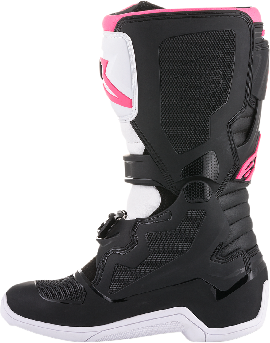 ALPINESTARS Stella Tech 3 Boots - Black/White/Pink - US 7 2013218-130-7