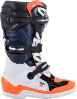 ALPINESTARS Tech 7S Boots - Black/Orange/White - US 7 2015017-1241-7